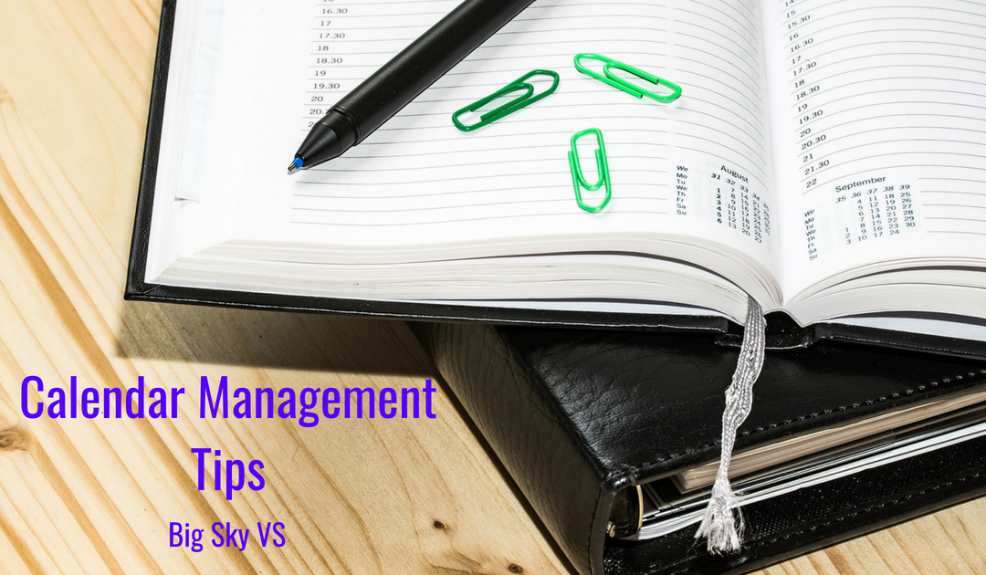 Calendar Management Tips